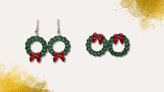 Spread Holiday Joy with Festive Frost Earrings!