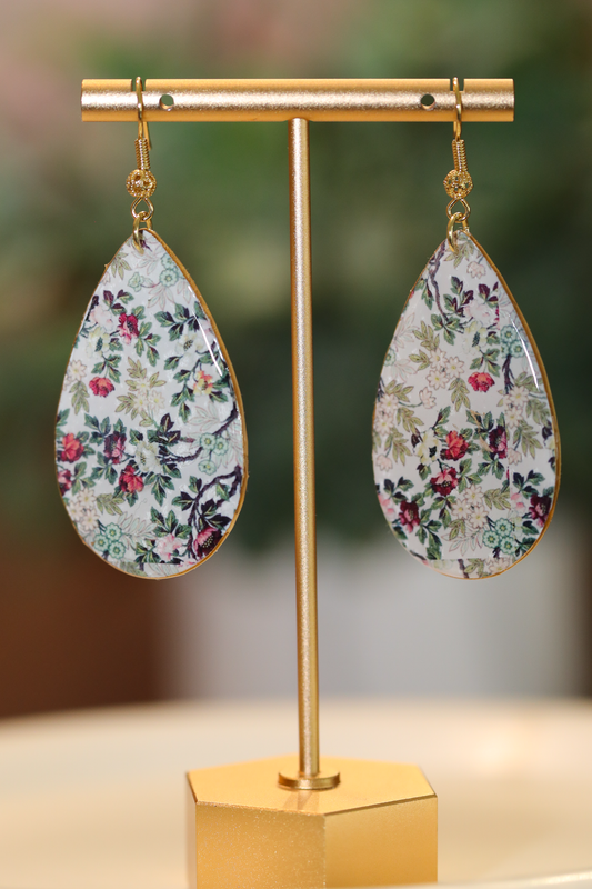 Vintage Floral Drops