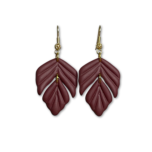 Botanica Dangles - Burgundy