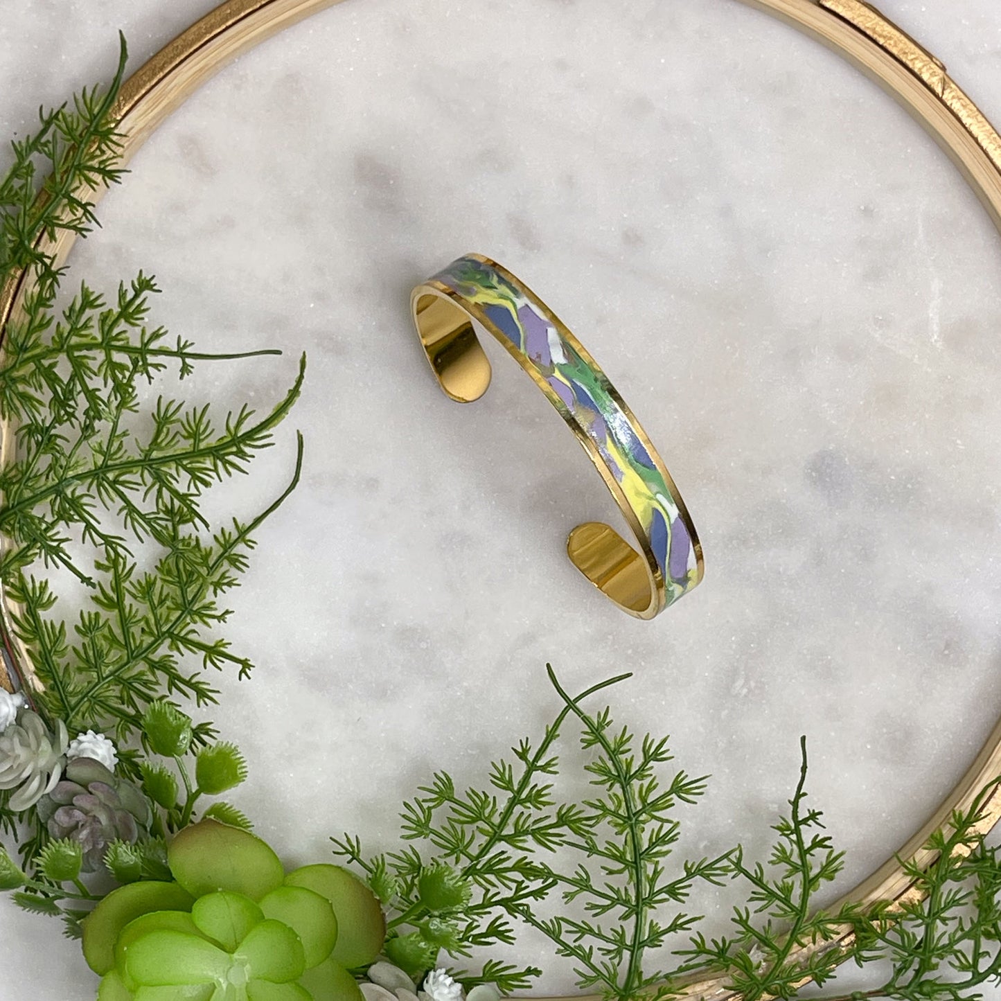 Spring Medley Cuff Bracelet