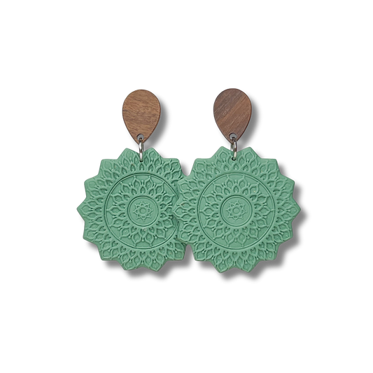 Earthy Mandalas - Sage Green