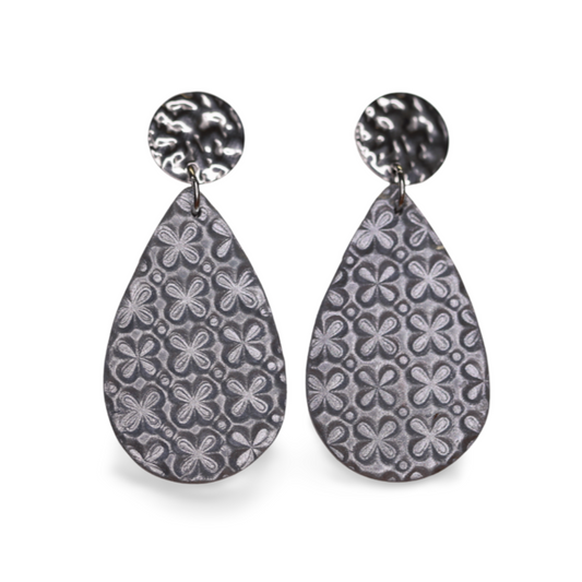 Teardrops - Textured Gunmetal