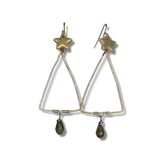 Festive Fir Dangle Earrings