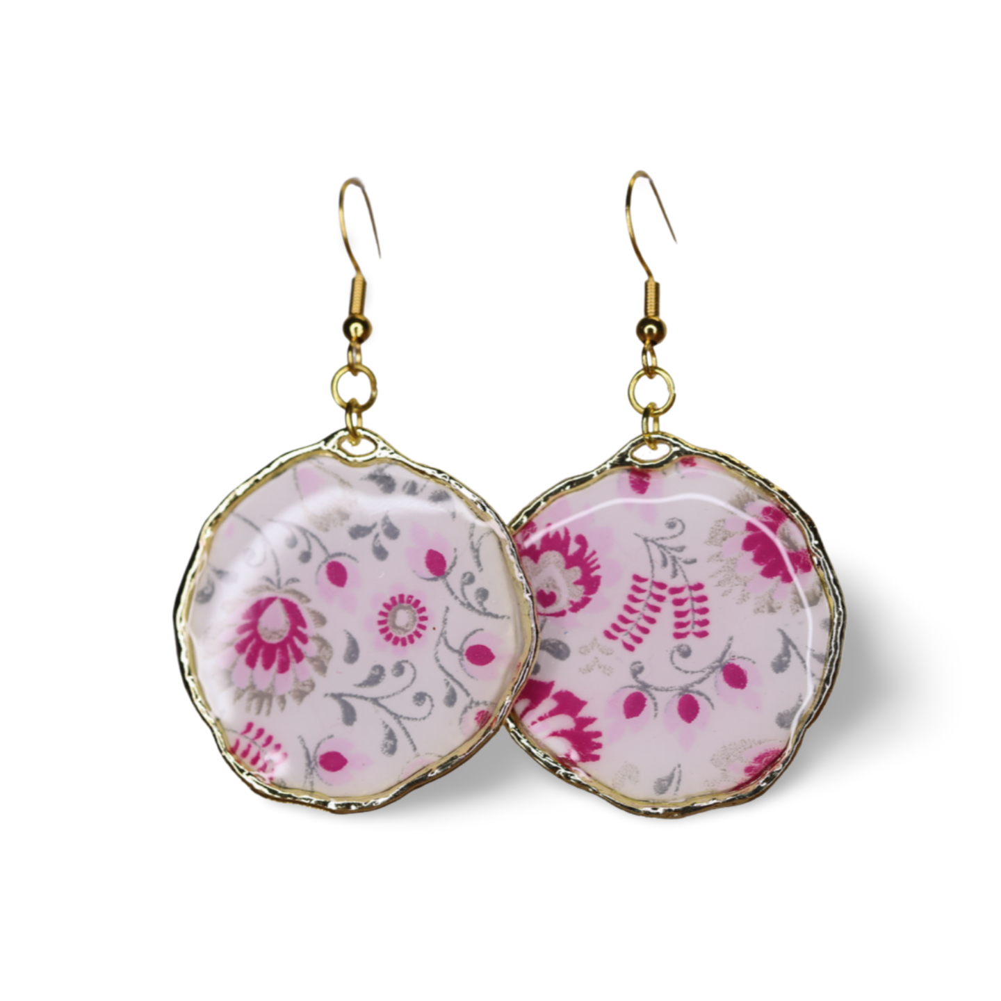 Pink Floral Rounds