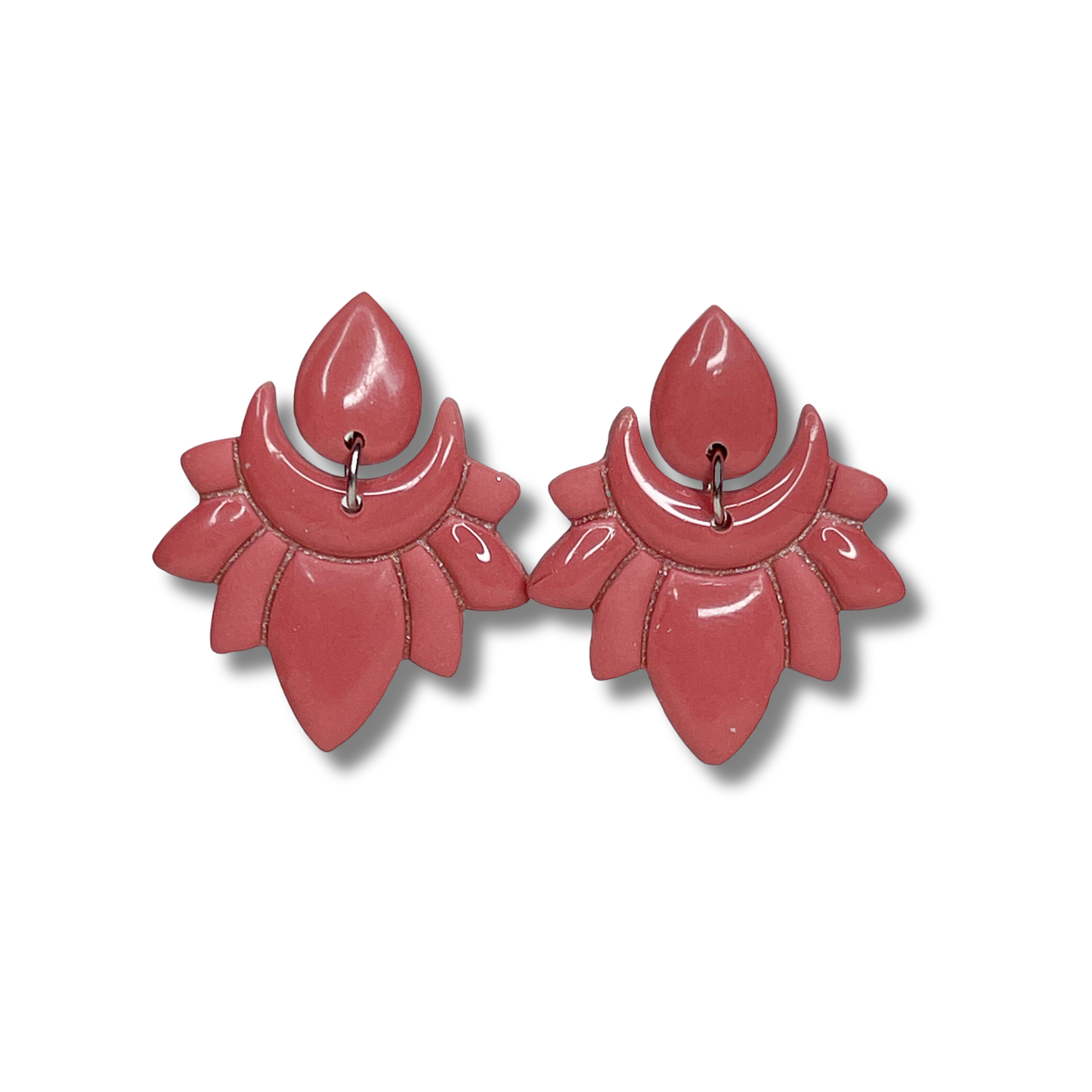 Botan Lotus Drop Earrings