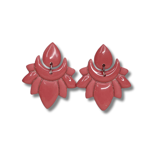 Botan Lotus Drop Earrings