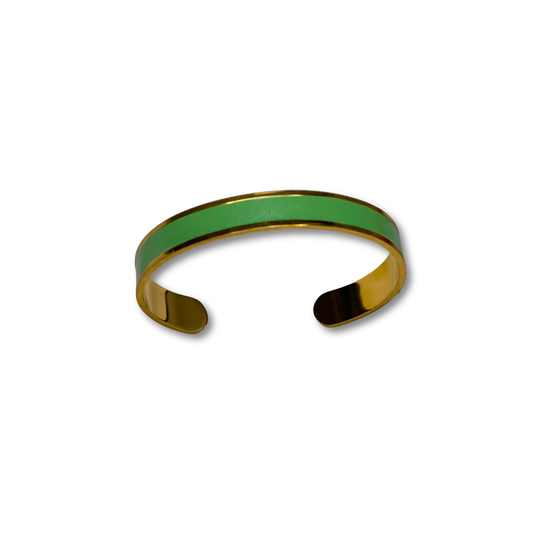 Kelly Green Cuff Bracelet